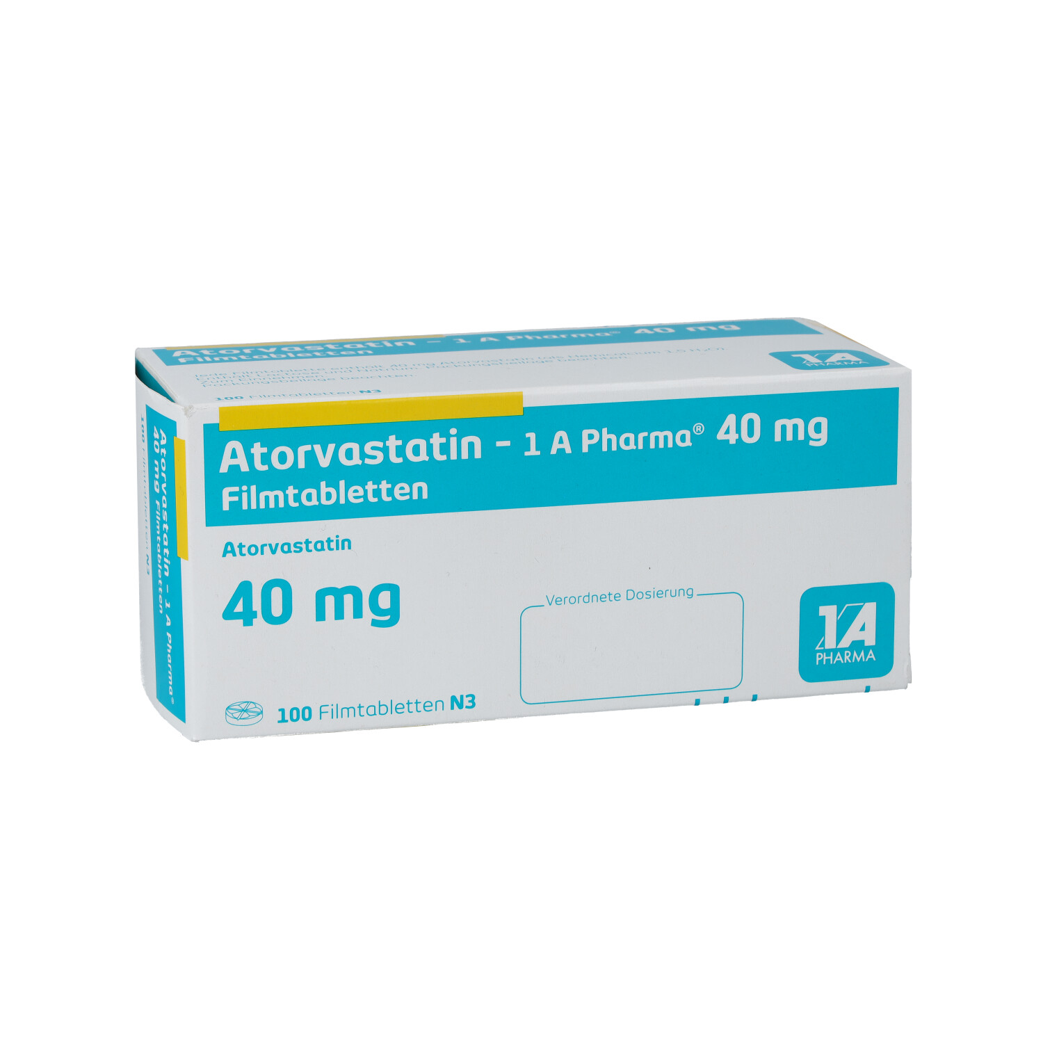 ATORVASTATIN-1A Pharma 40 mg Filmtabletten