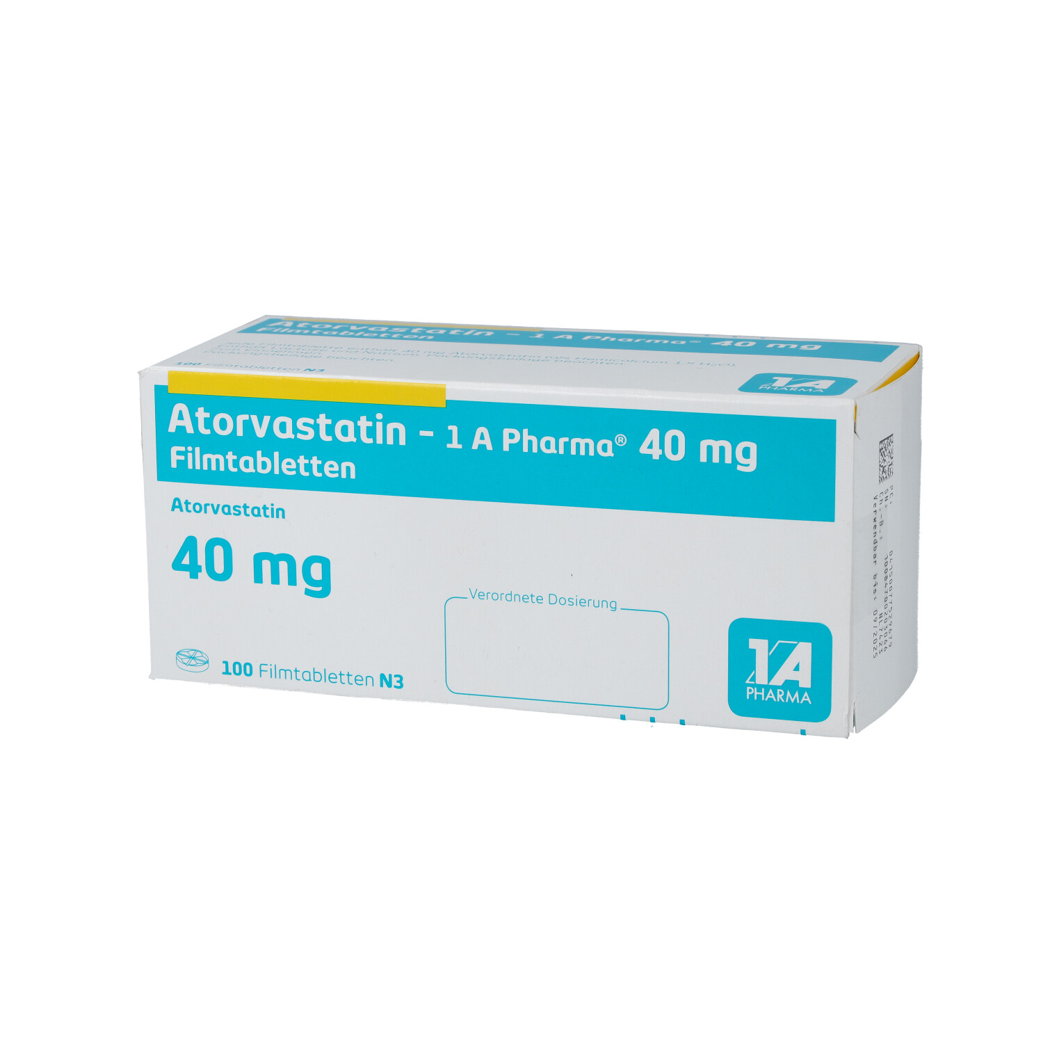 ATORVASTATIN-1A Pharma 40 mg Filmtabletten