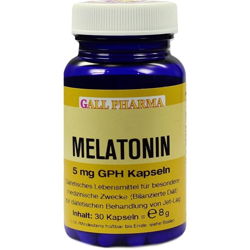 MELATONIN 5 mg GPH Kapseln