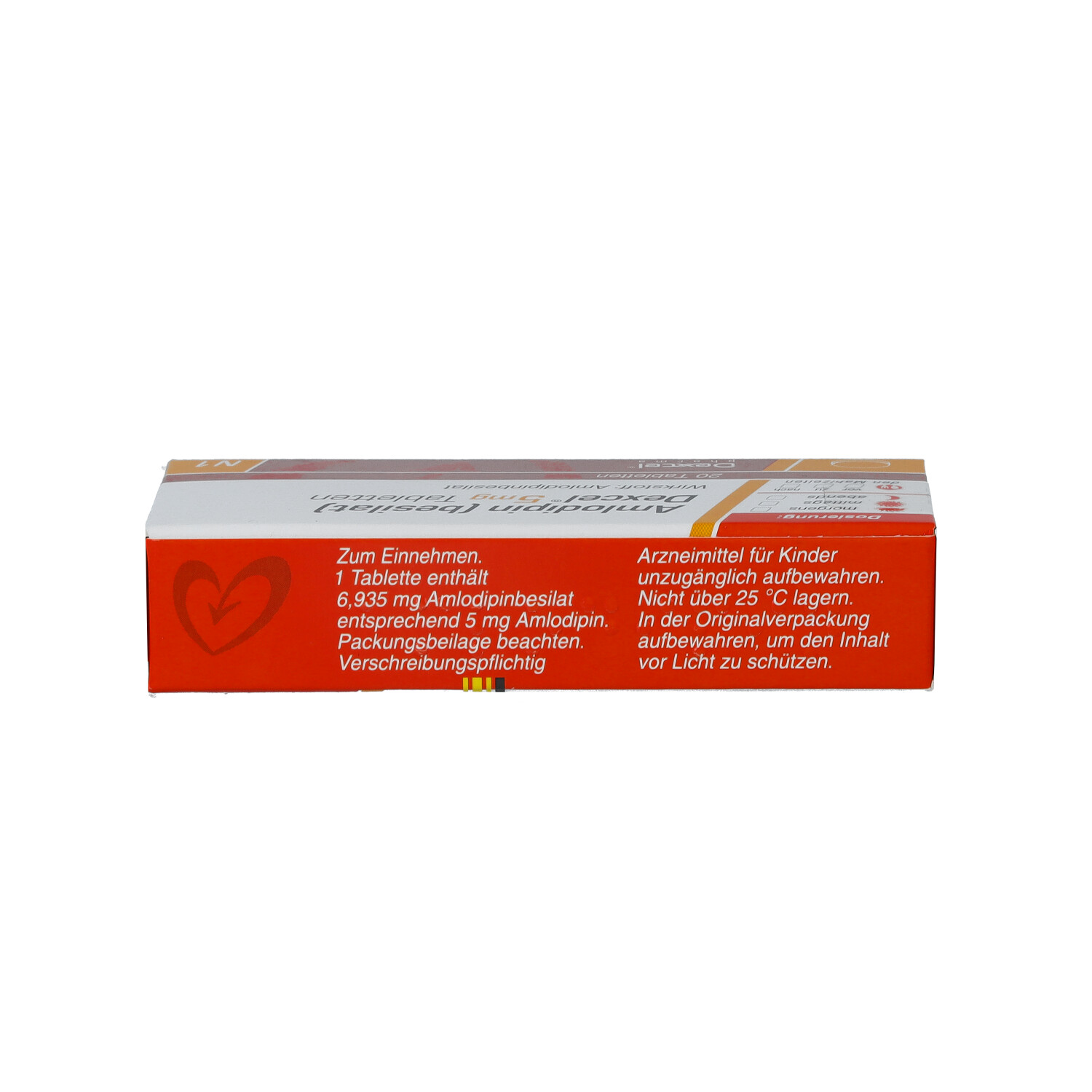 AMLODIPIN besilat Dexcel 5 mg Tabletten