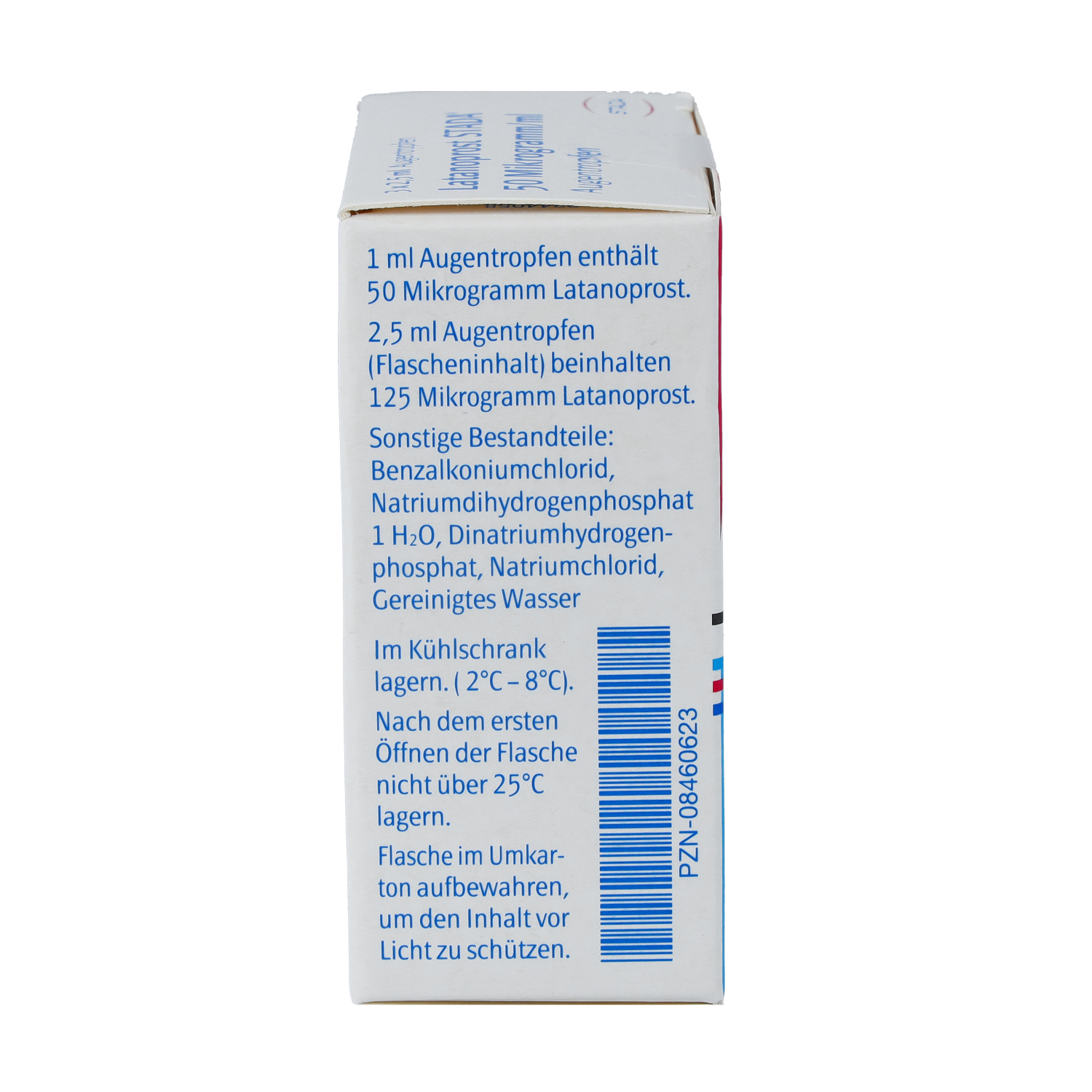 LATANOPROST STADA 50 Mikrogramm/ml Augentropfen