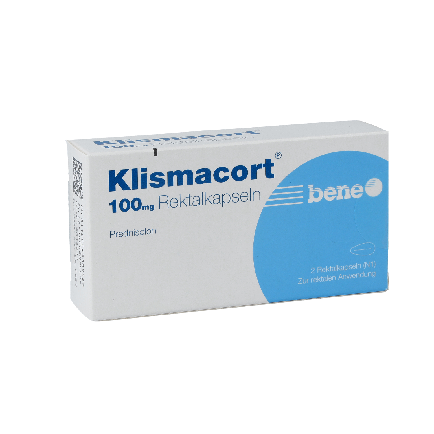 KLISMACORT 100 mg Rektalkapseln