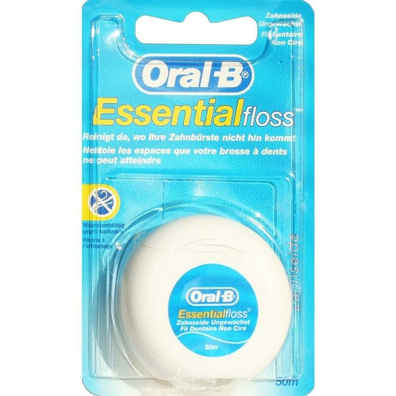 ORAL B Zahnseide ungewachst 50 m