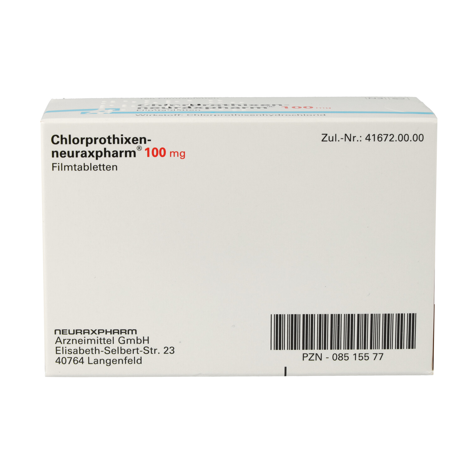 CHLORPROTHIXEN-neuraxpharm 100 Filmtabletten