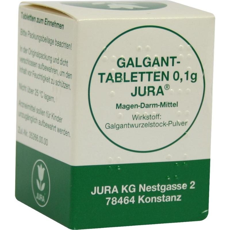 GALGANTTABLETTEN 0,1 g Jura