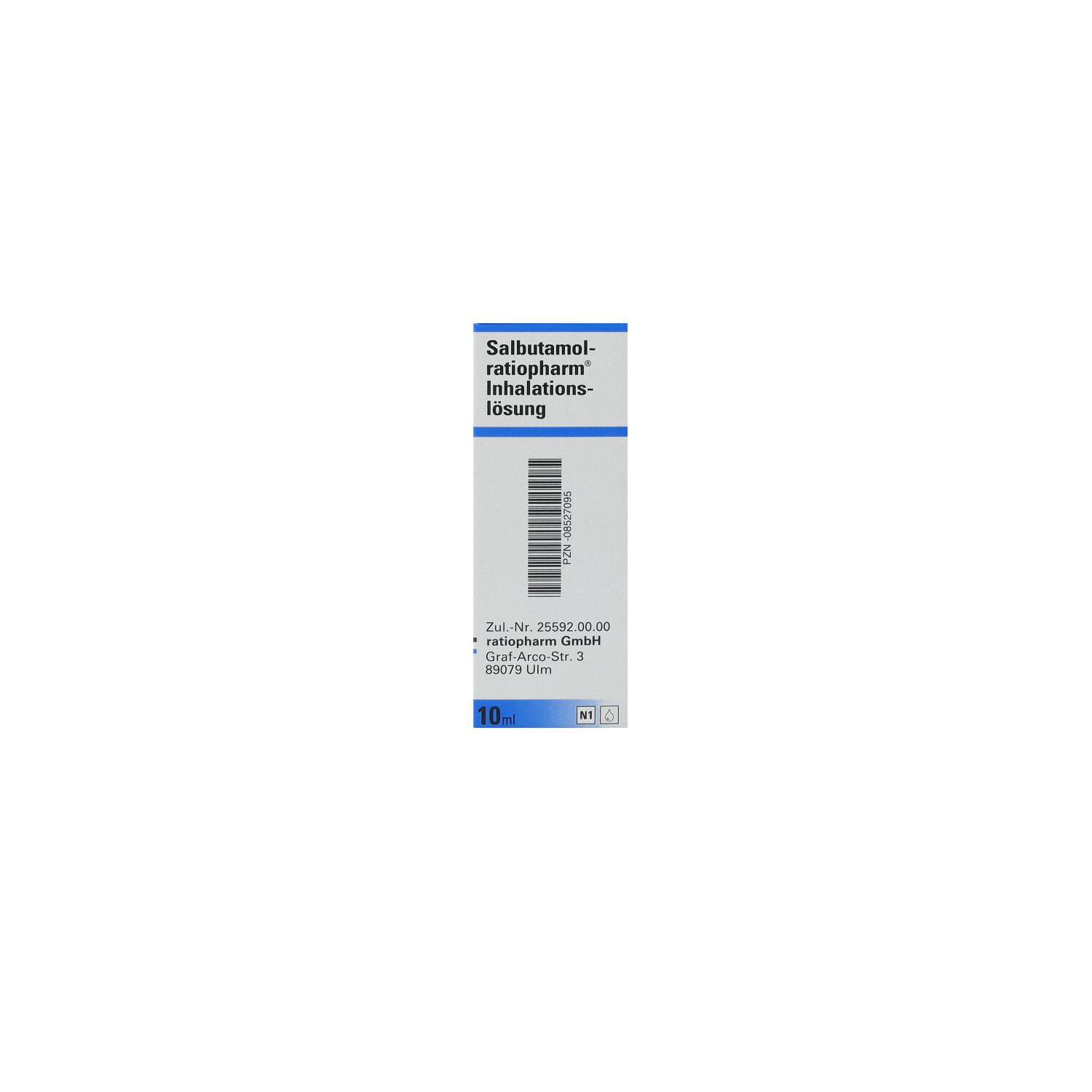 SALBUTAMOL-ratiopharm Lösung f.e.Vernebler