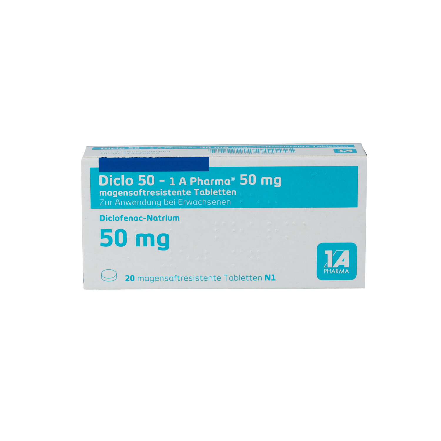 DICLO 50-1A Pharma magensaftresistente Tabletten