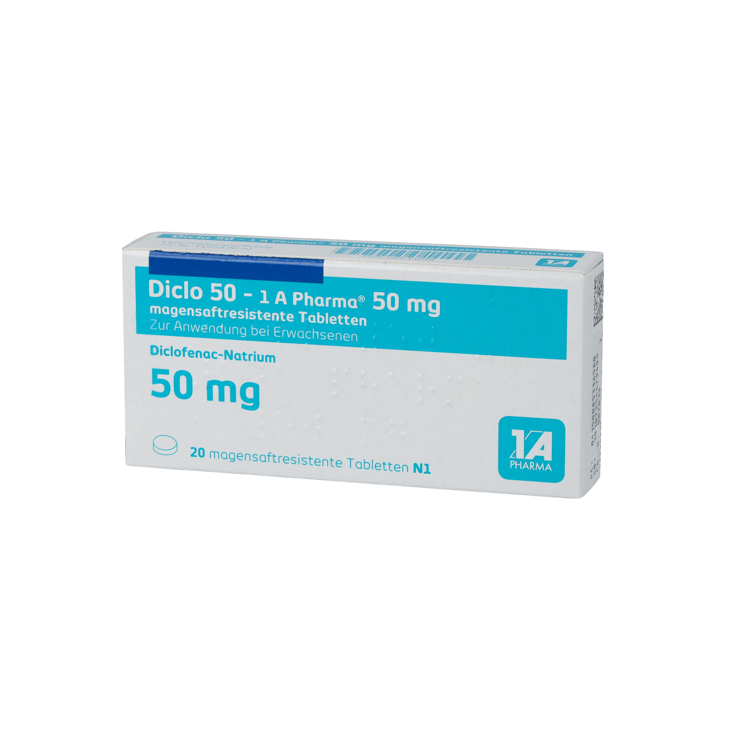 DICLO 50-1A Pharma magensaftresistente Tabletten