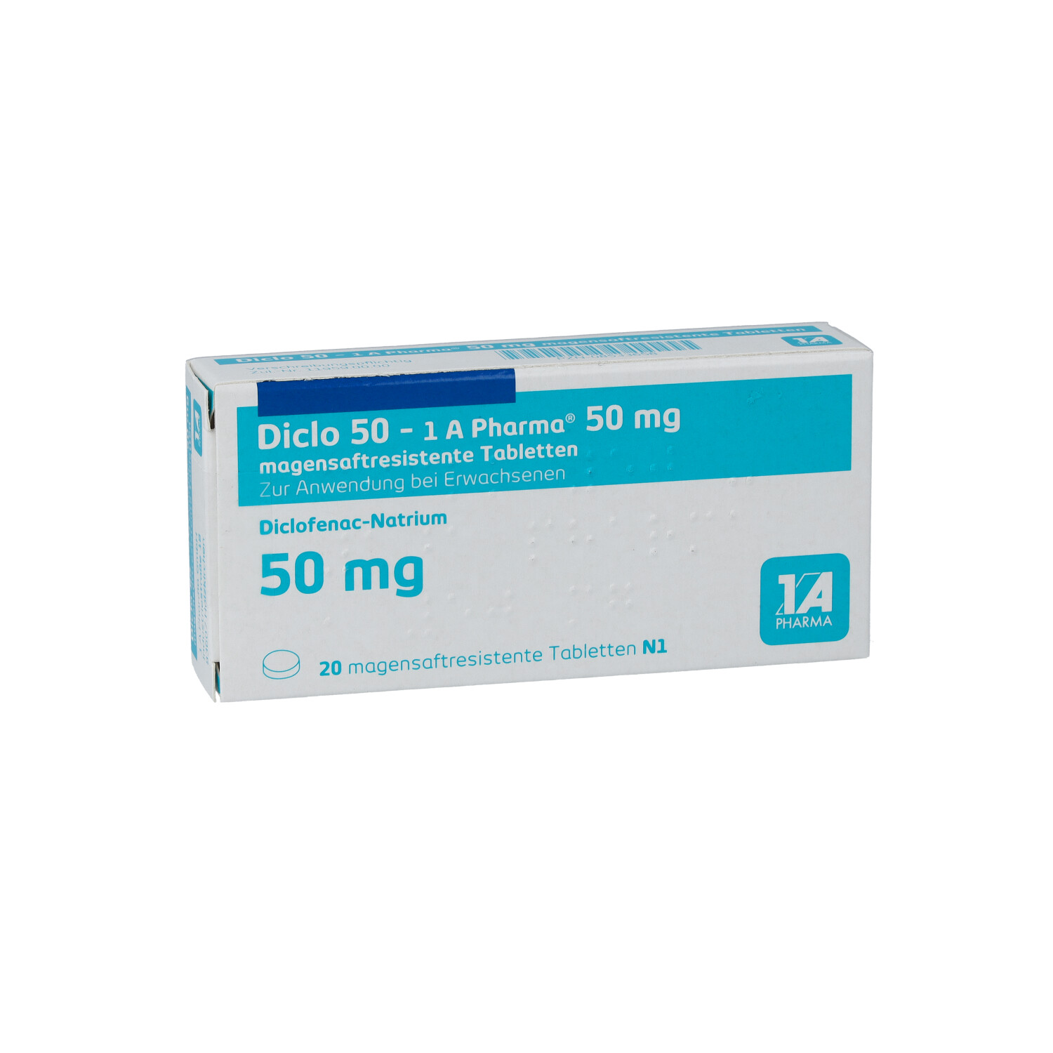 DICLO 50-1A Pharma magensaftresistente Tabletten