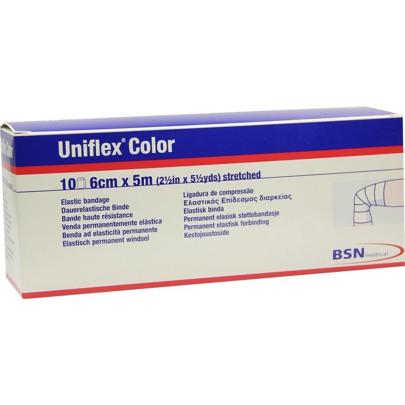 UNIFLEX Universal Binden 6 cmx5 m blau