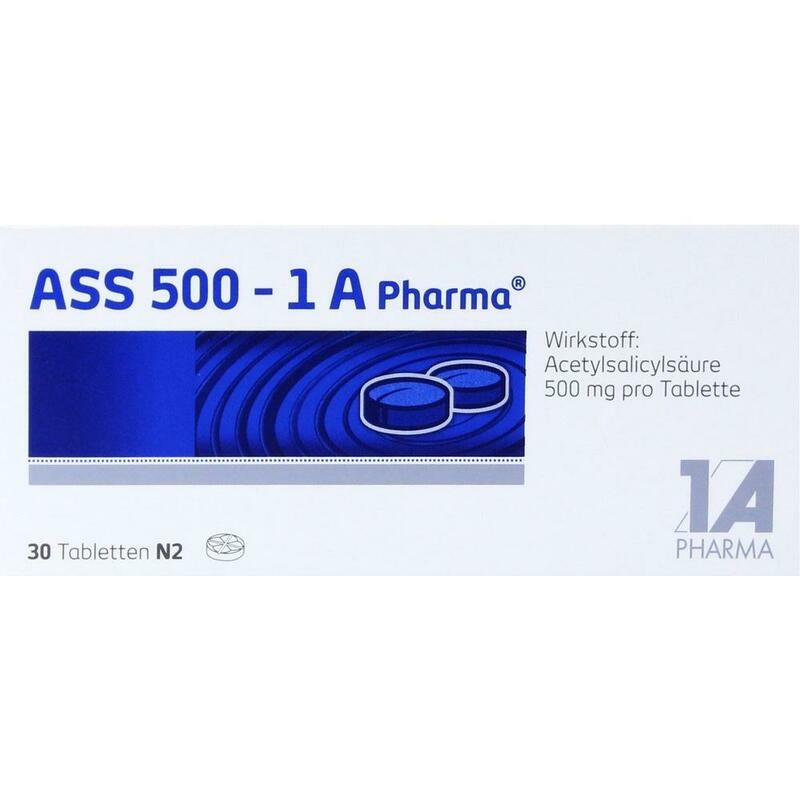 ASS 500-1A Pharma Tabletten