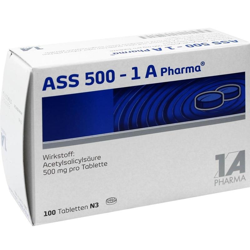 ASS 500-1A Pharma Tabletten
