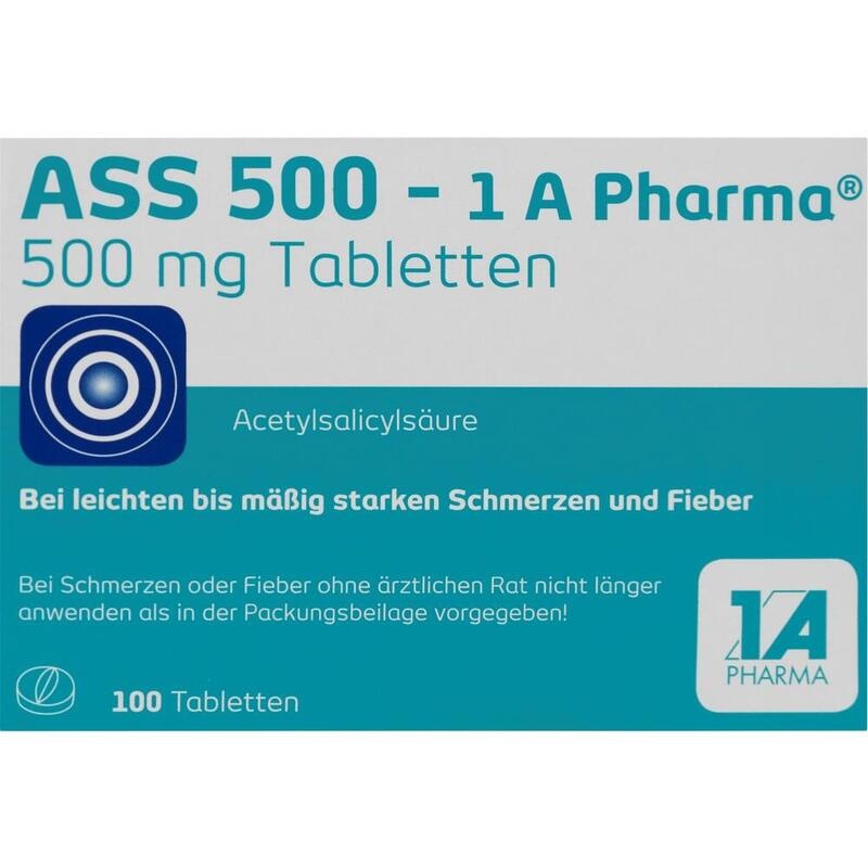 ASS 500-1A Pharma Tabletten