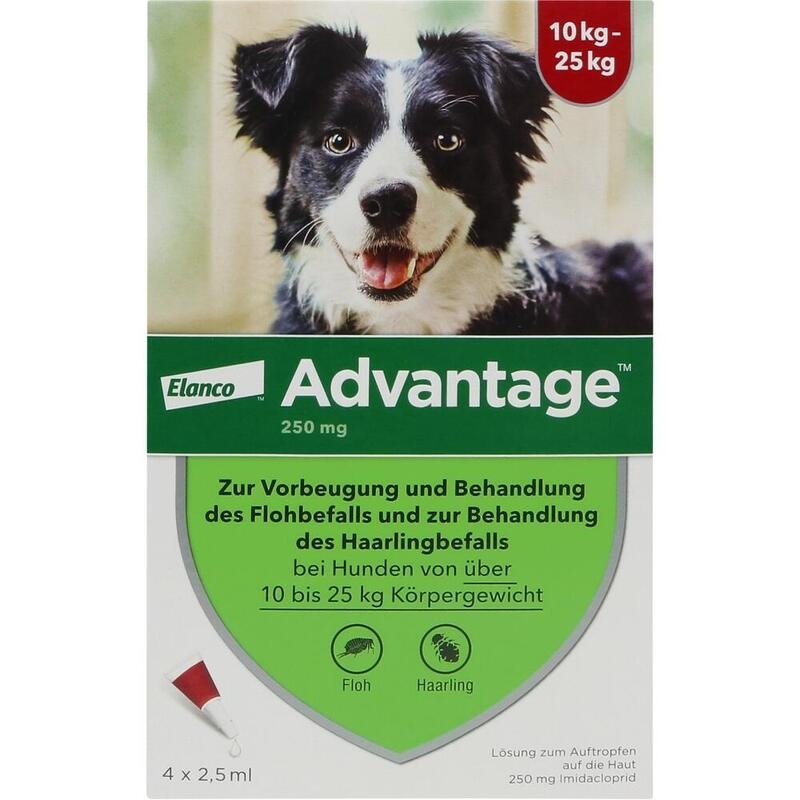 ADVANTAGE 250 Lösung f.Hunde 10-25 kg