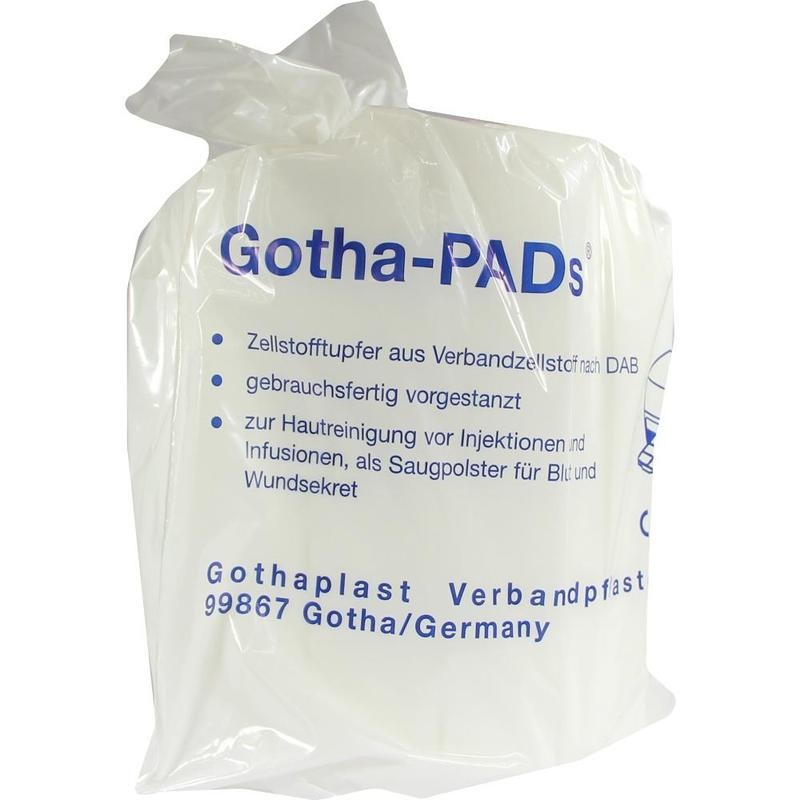 GOTHA PADS Zellstofftupfer 4x5 cm