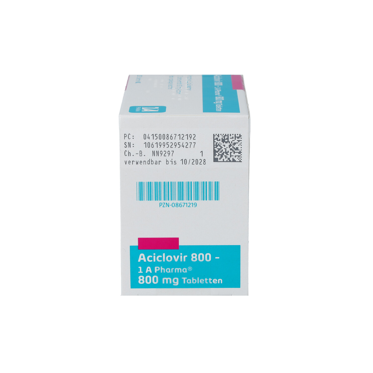 ACICLOVIR 800-1A Pharma Tabletten