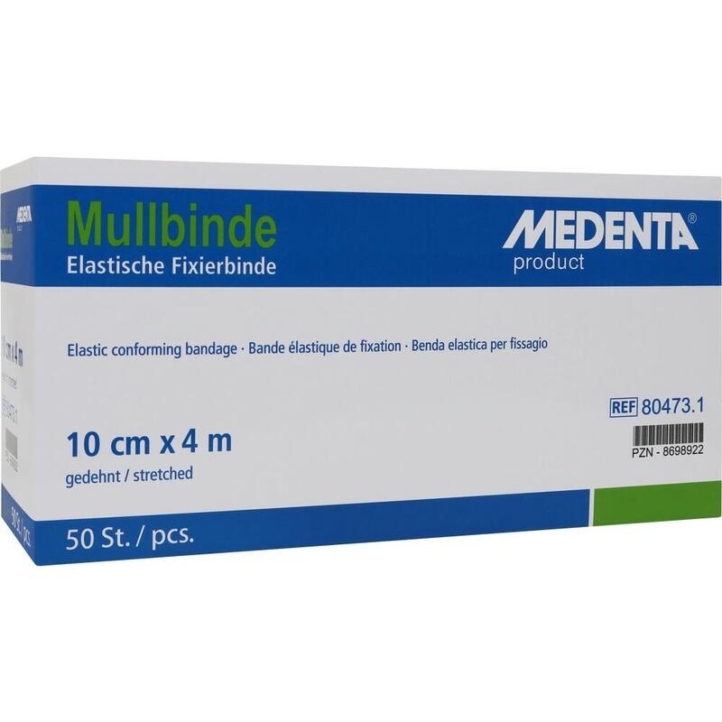 MULLBINDEN elast.10 cmx4 m
