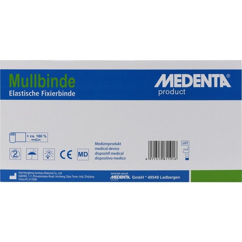 MULLBINDEN elast.10 cmx4 m