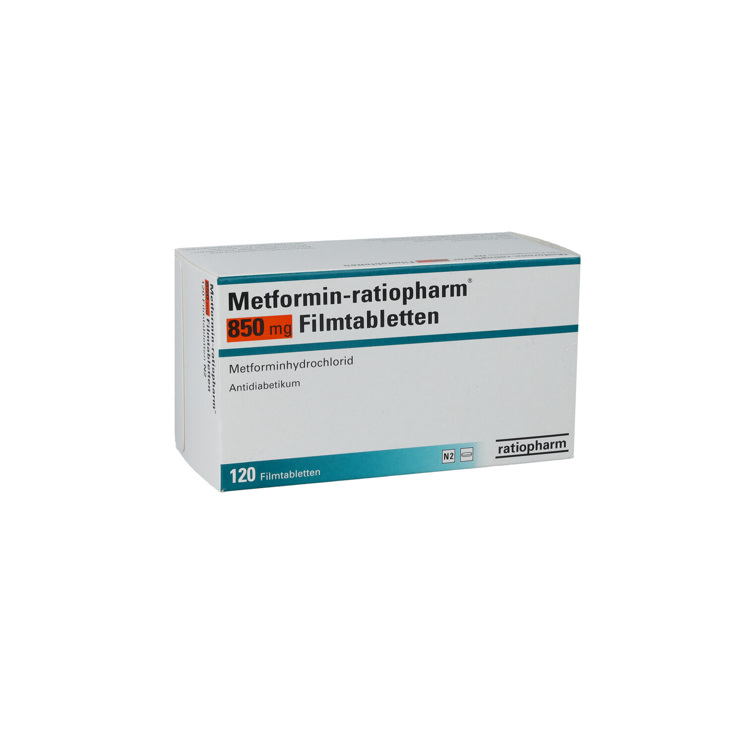 METFORMIN-ratiopharm 850 mg Filmtabletten