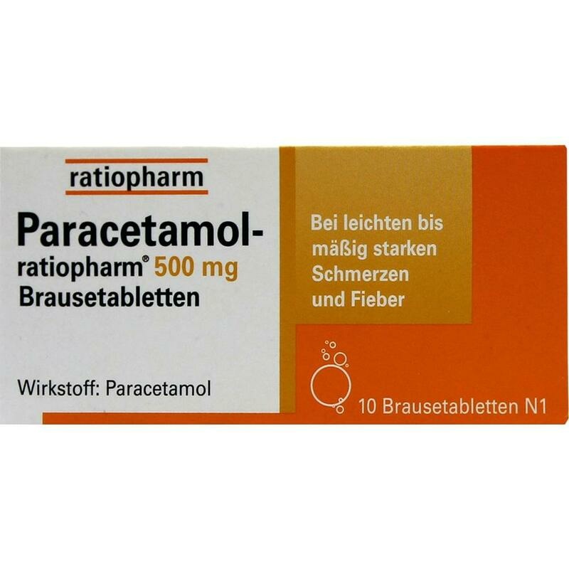 PARACETAMOL-ratiopharm 500 mg Brausetabletten
