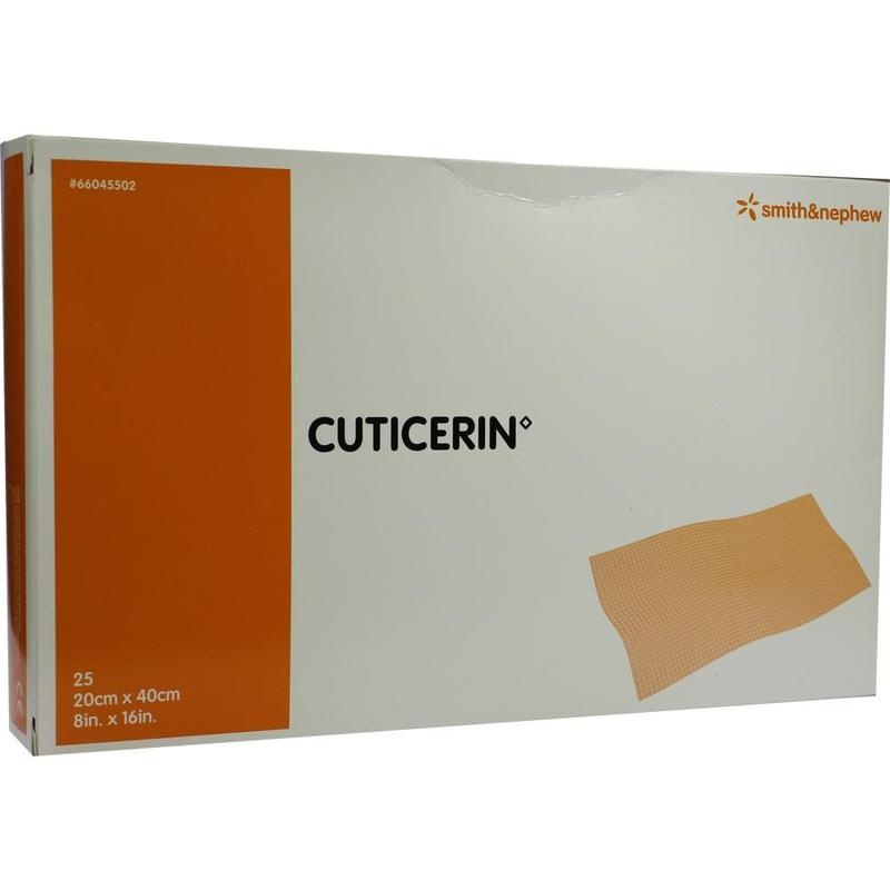 CUTICERIN 20x40 cm Gaze m.Salbenbeschichtung