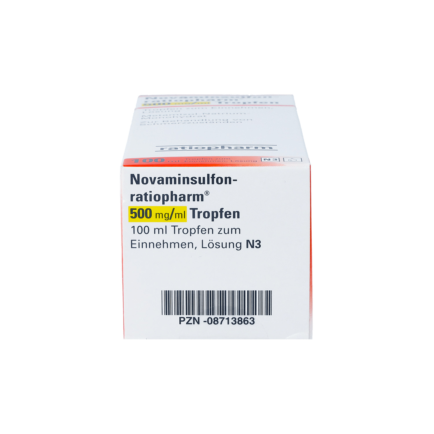 NOVAMINSULFON-ratiopharm 500 mg/ml Tropfen z.Einn.