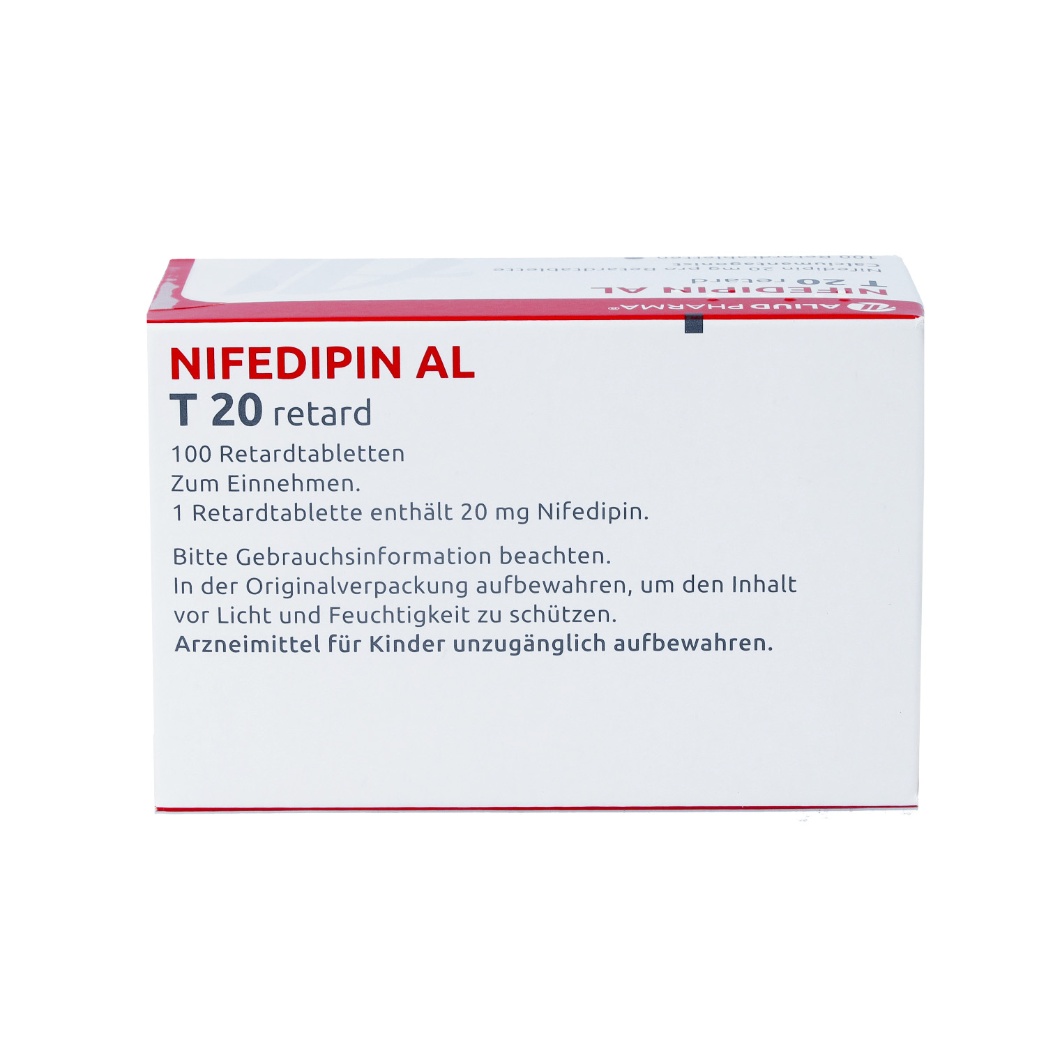 NIFEDIPIN AL T 20 retard Tabl.