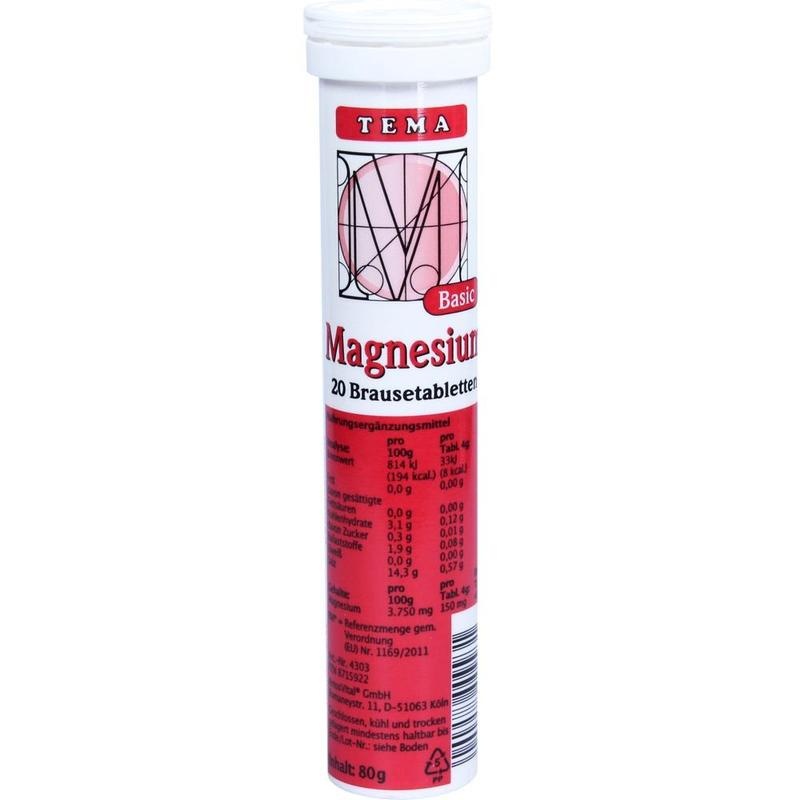 MAGNESIUM BRAUSETABLETTEN