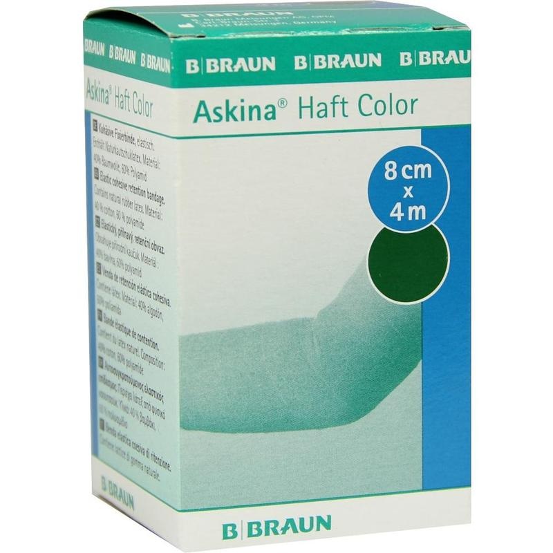 ASKINA Haftbinde Color 8 cmx4 m grün