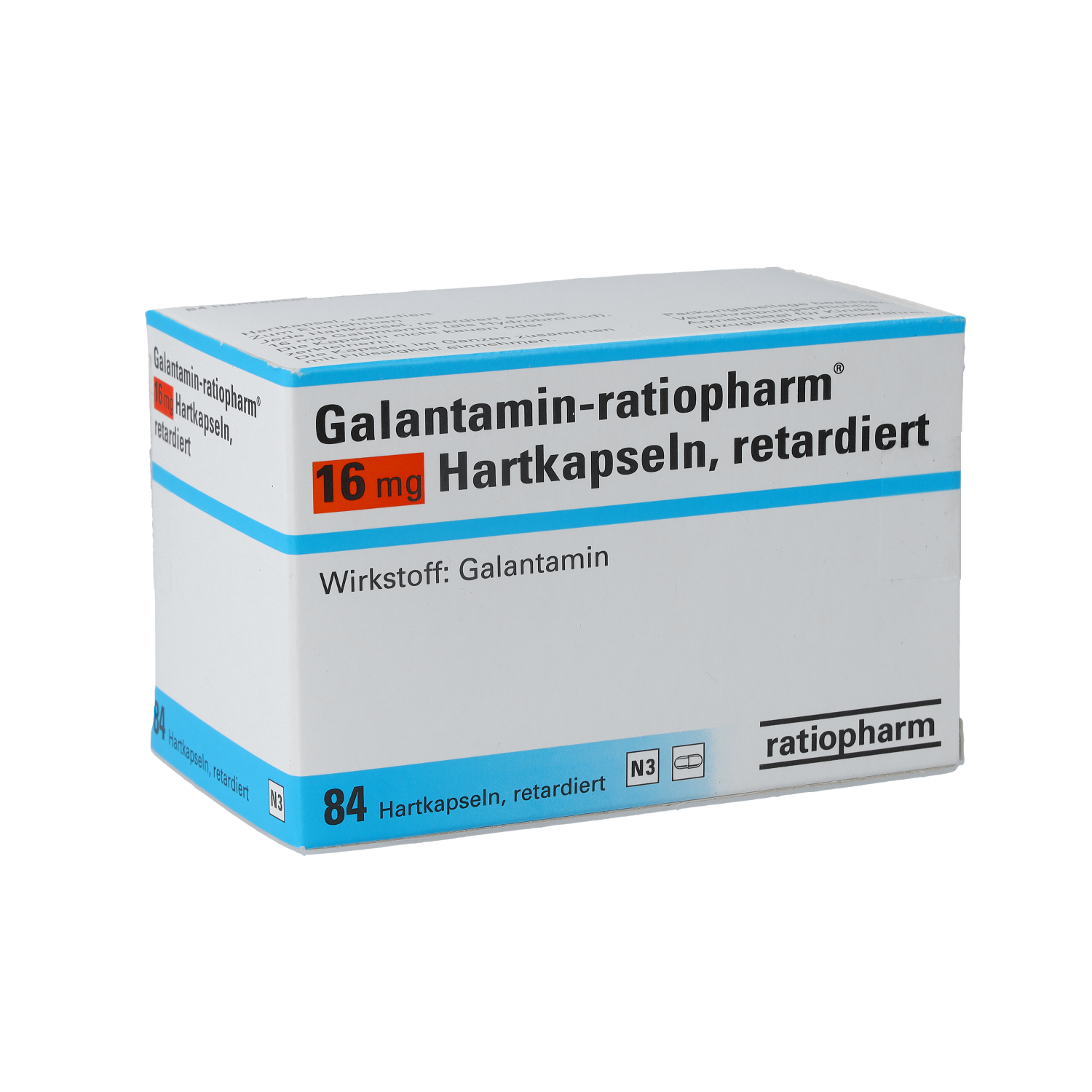 GALANTAMIN-ratiopharm 16 mg Hartkapseln retardiert