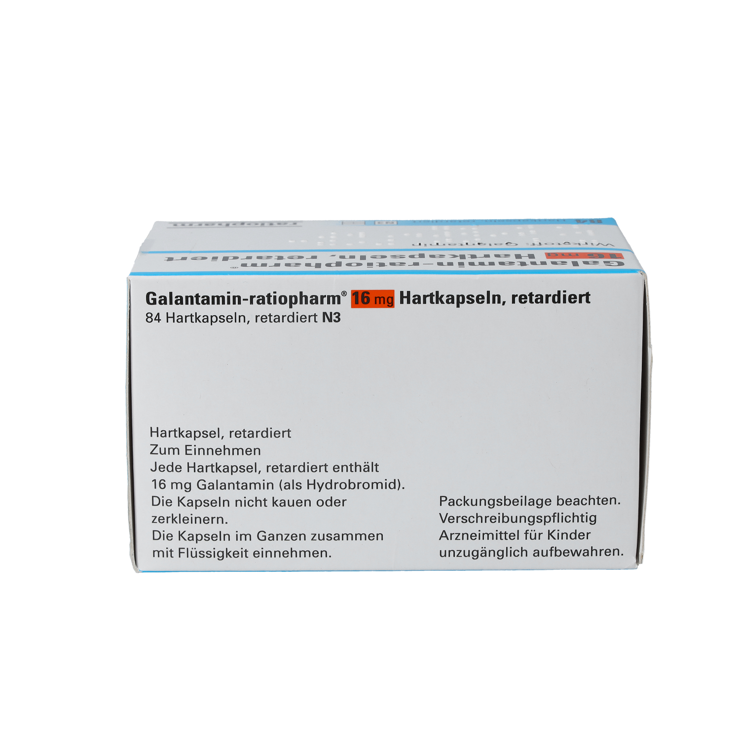GALANTAMIN-ratiopharm 16 mg Hartkapseln retardiert