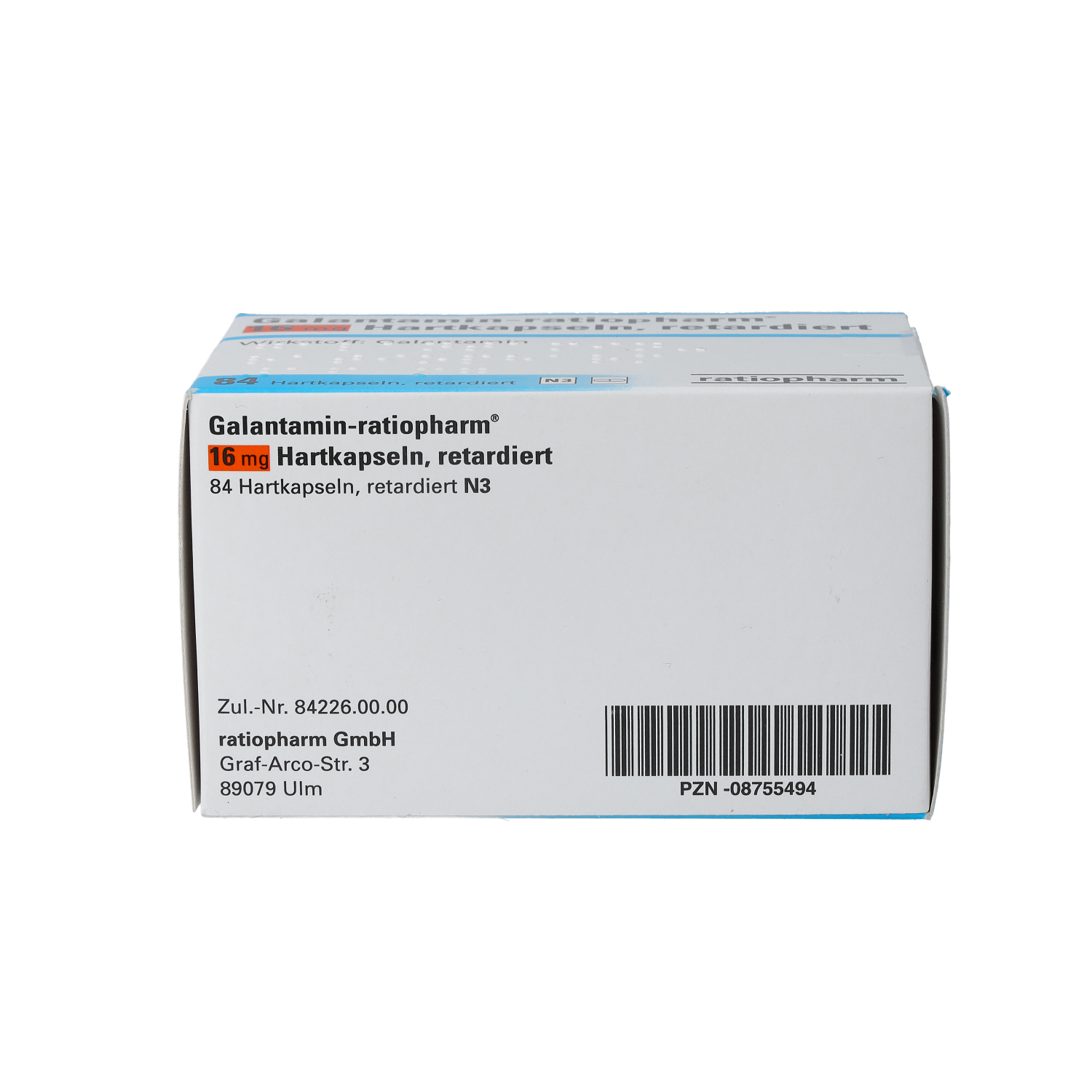 GALANTAMIN-ratiopharm 16 mg Hartkapseln retardiert