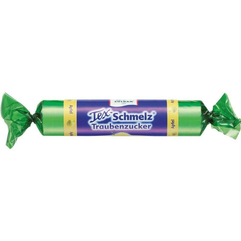 SOLDAN Tex Schmelz Traubenzucker Apfel Rolle