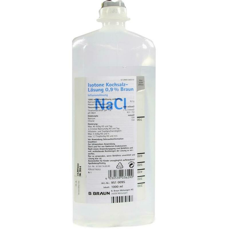 ISOTONE Kochsalz-Lösung 0,9% Braun Ecoflac Plus