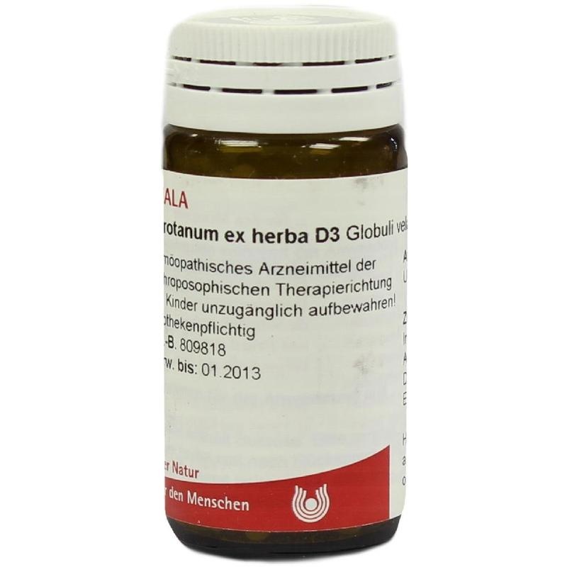 ABROTANUM EX Herba D 3 Globuli