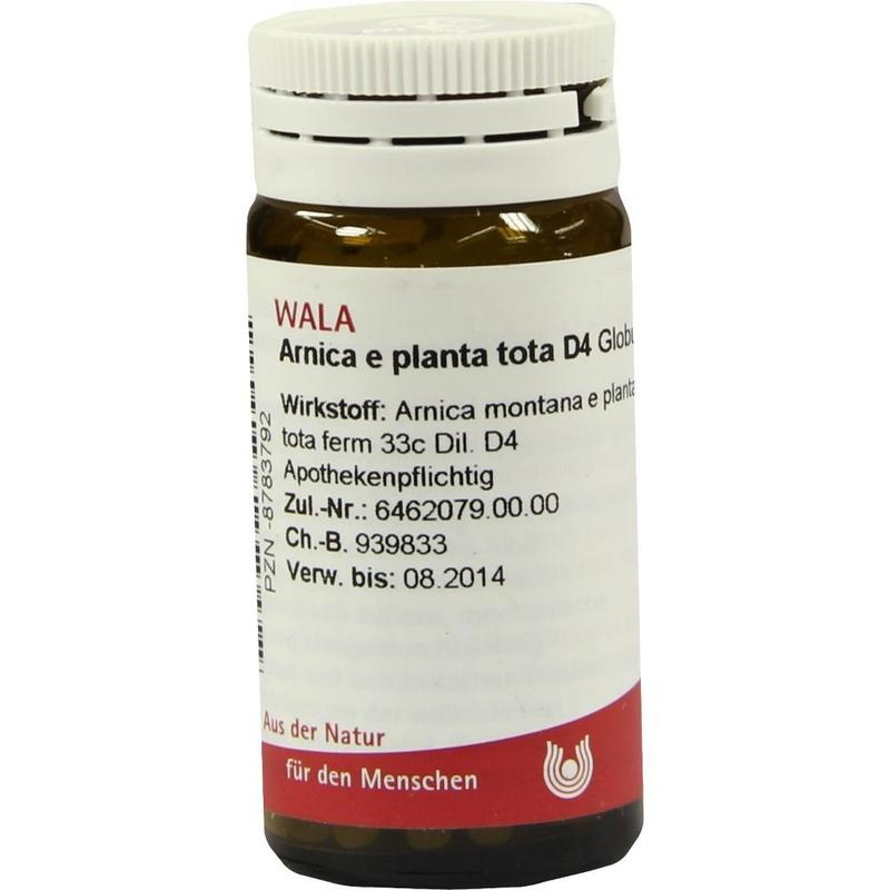 ARNICA E Planta tota D 4 Globuli