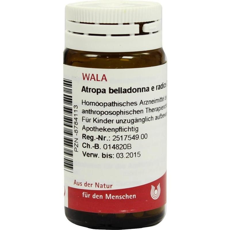 ATROPA belladonna e Radix D 20 Globuli