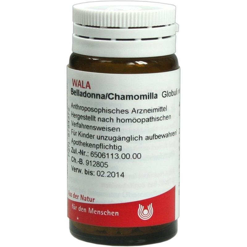 BELLADONNA CHAMOMILLA Globuli