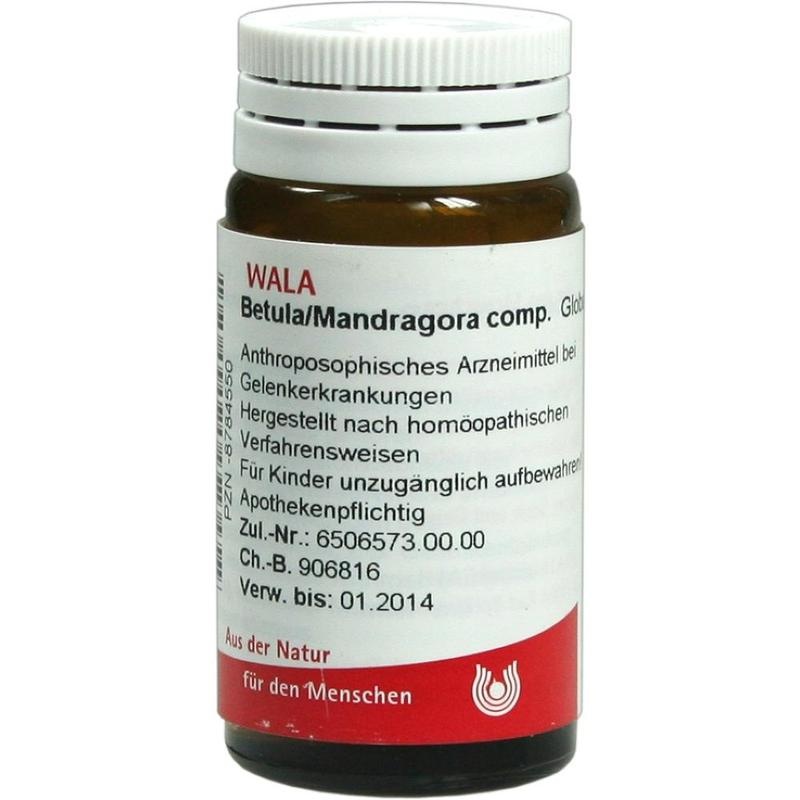BETULA/MANDRAGORA comp.Globuli