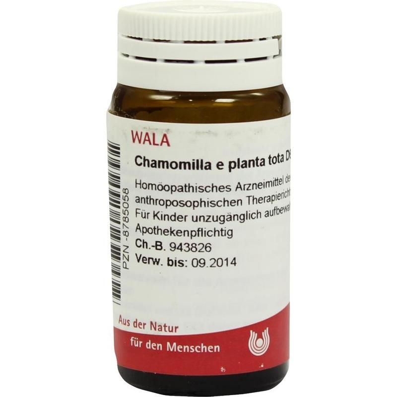 CHAMOMILLA E planta tota D 6 Globuli