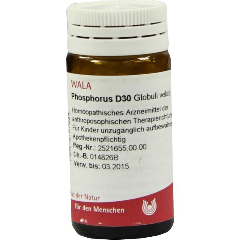 PHOSPHORUS D 30 Globuli