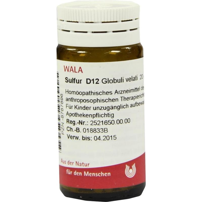SULFUR D 12 Globuli