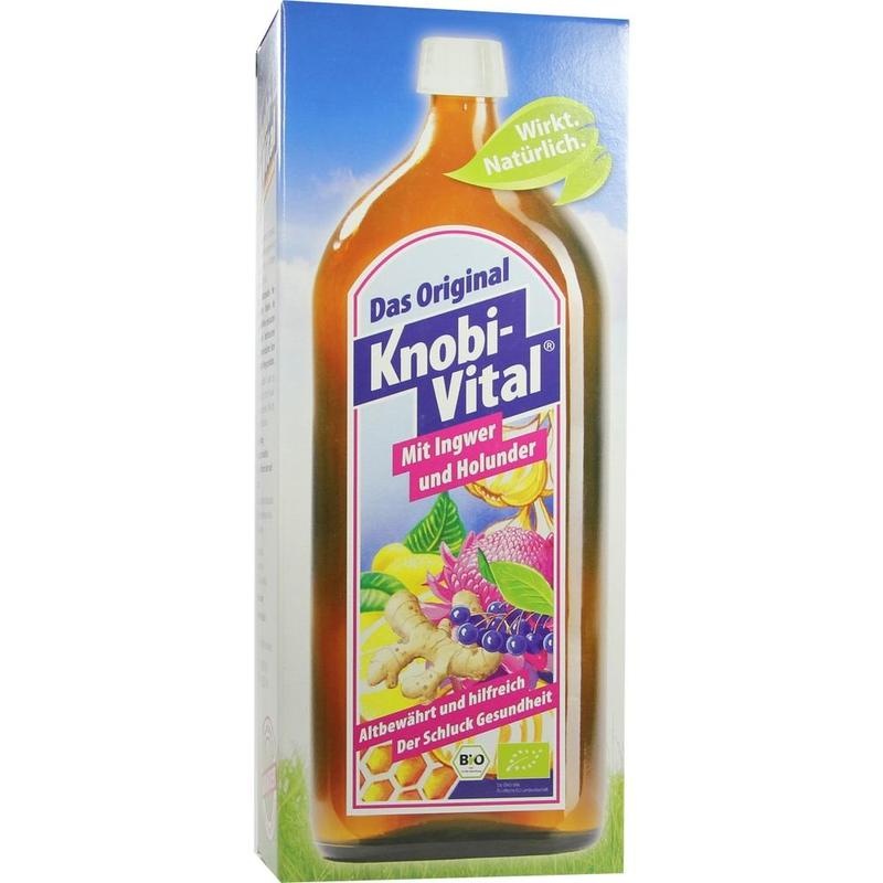 KNOBIVITAL mit Ingwer und Holunder Bio