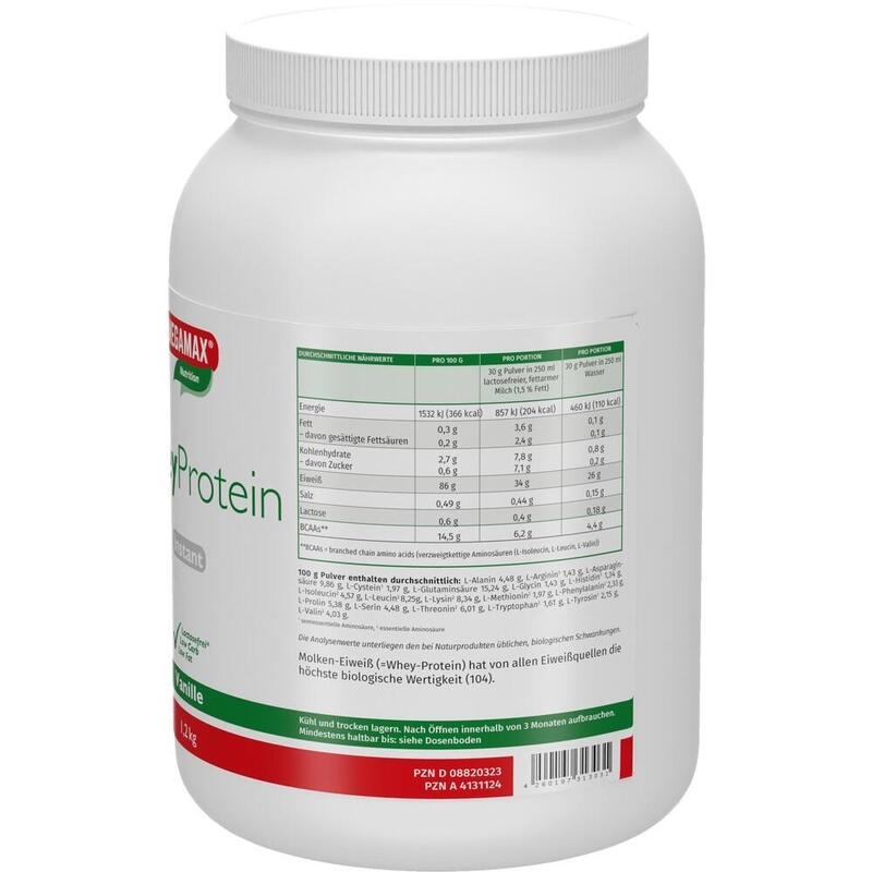 WHEYPROTEIN lactosefrei Vanille Pulver
