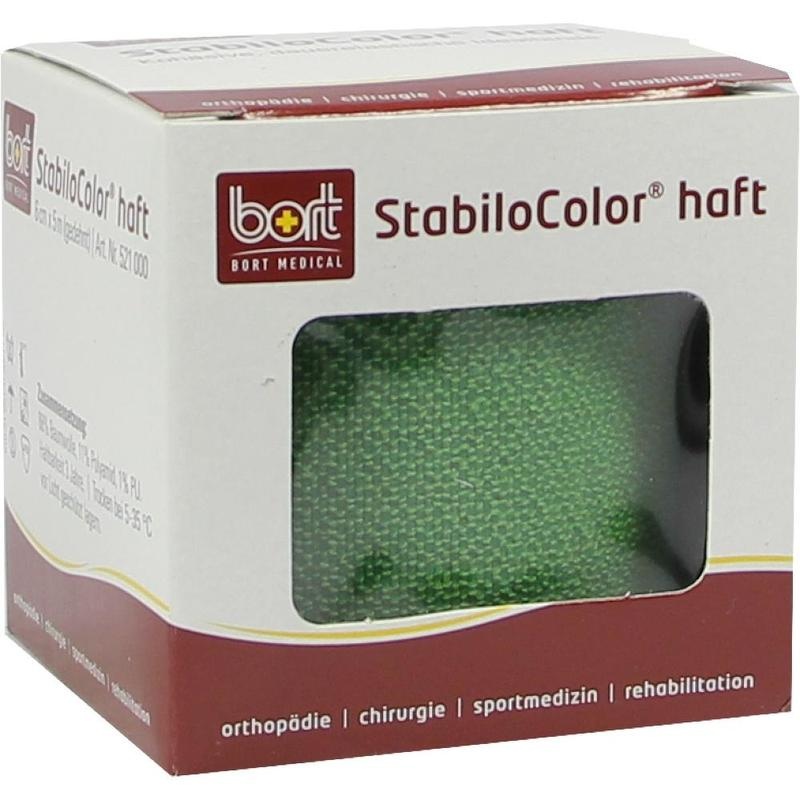 BORT StabiloColor haft Binde 6 cm grün