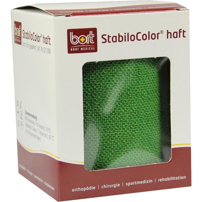 BORT StabiloColor haft Binde 8 cm grün