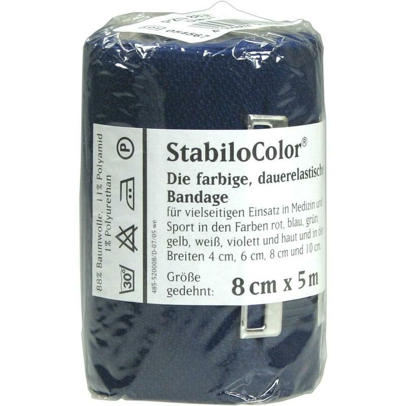 BORT StabiloColor Binde 8 cm blau