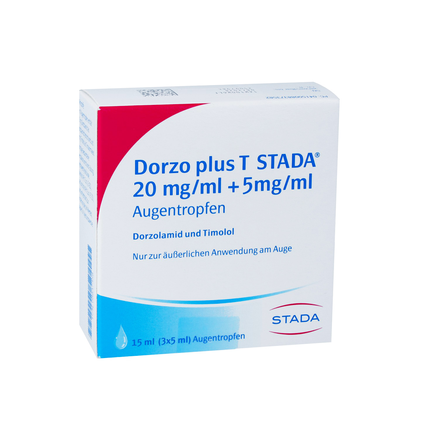 DORZO plus T STADA 20 mg/ml + 5 mg/ml Augentropfen