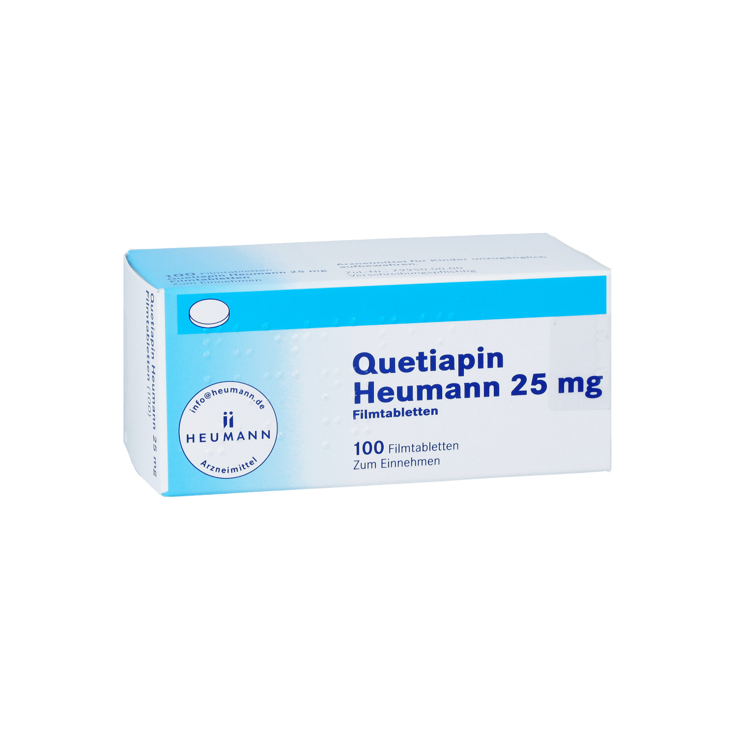QUETIAPIN Heumann 25 mg Filmtabletten