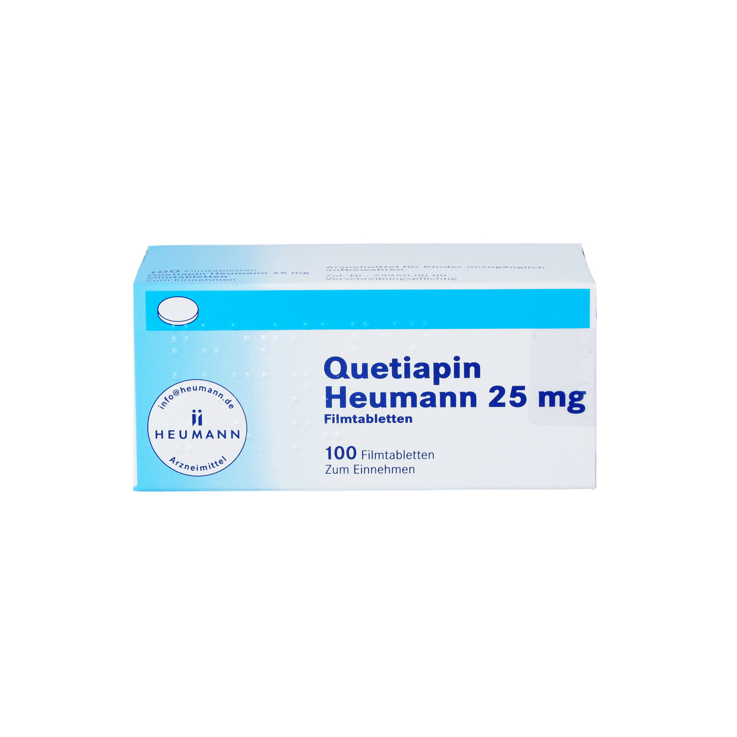 QUETIAPIN Heumann 25 mg Filmtabletten
